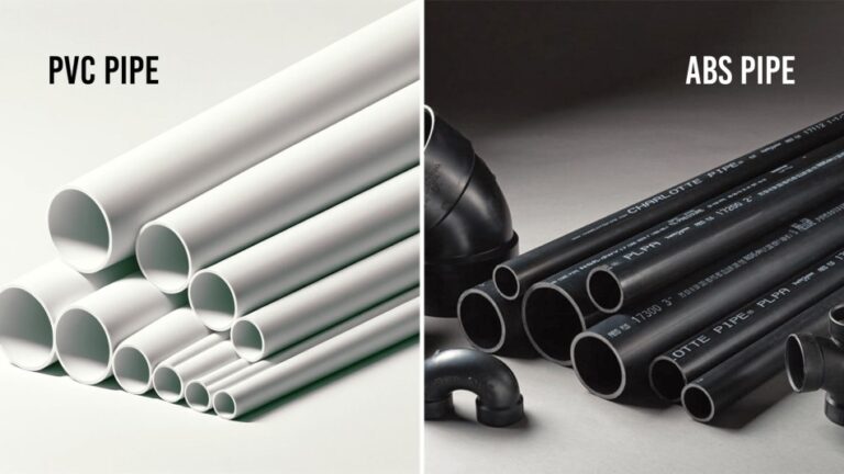 Read more about the article Exploring the Unseen: Understanding the Differences Between ABS and PVC Pipes